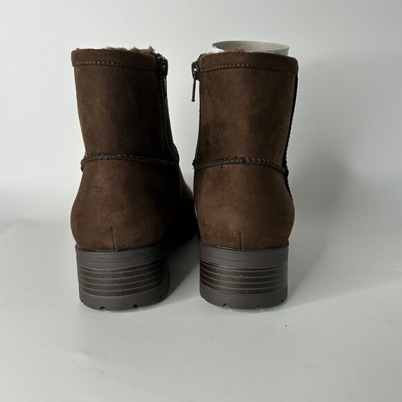 NWT BC Born in California Ankle Boots Women's Size 8 Brown Suede - Picture 3 of 8